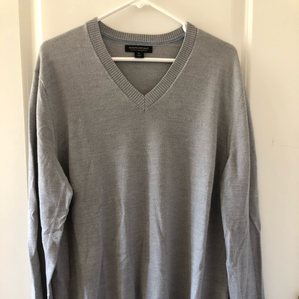 Men’s Banana Republic Extra Fine Marino Sweater